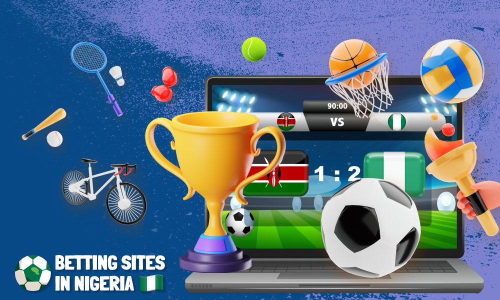 Nigerian betting sites offer a wide selection of international and regional sporting events and betting markets